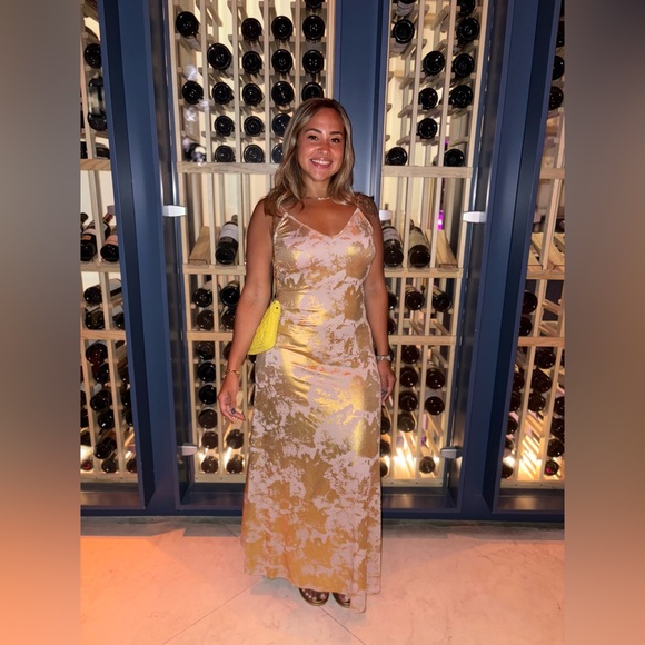 Versace Yellow Quilted Shoulder Bag - Picture 11 of 11